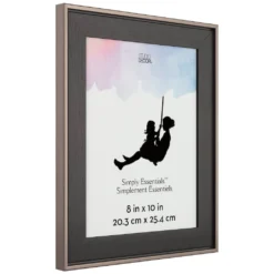 Wholesale ⌛ 12 Pack: Black with Bronze Edges 8" x 10" Frame, Simply Essentials™ by Studio Décor® by Studio Decor 🥰 -The Decor Frame Sales Store 10624770 8