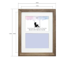 Cheapest 🎉 2 Opening Natural 4" x 6" Collage Frame, Simply Essentials™ by Studio Décor® by Studio Decor ❤️ -The Decor Frame Sales Store 10624782 3