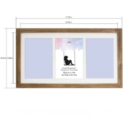 Flash Sale ❤️ 3 Opening Natural 5" x 7" Collage Frame, Simply Essentials™ by Studio Décor® by Studio Decor 🥰 -The Decor Frame Sales Store 10624783 3