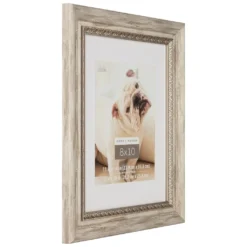 Brand new 💯 Brown Whitewashed & Gold 8" x 10" Frame with Mat, Home by Studio Décor® by Studio Decor ✔️ -The Decor Frame Sales Store 10625002 6