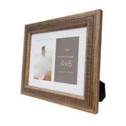 Deals ❤️ 12 Pack: 2 Opening Natural Seraphina 4" x 6" Collage Frame with Mat, Expressions™ by Studio Décor® by Studio Decor ✨ -The Decor Frame Sales Store 10625231 4 1