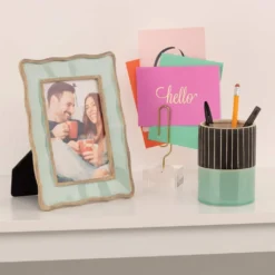 Flash Sale 😍 Green with Distressed Scallops 4" x 6" Frame, Expressions™ by Studio Décor® by Studio Decor 🔔 -The Decor Frame Sales Store 10625237 5