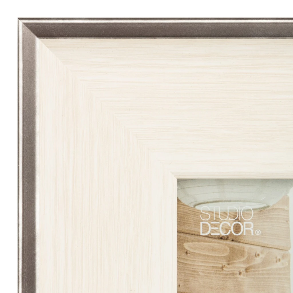 Best deal π White with Silver Edges 5" x 7" Frame, Expressions™ by Studio Décor® by Studio Decor β€οΈ 2 Best deal π White with Silver Edges 5" x 7" Frame, Expressions™ by Studio Décor® by Studio Decor β€οΈ - Image 2