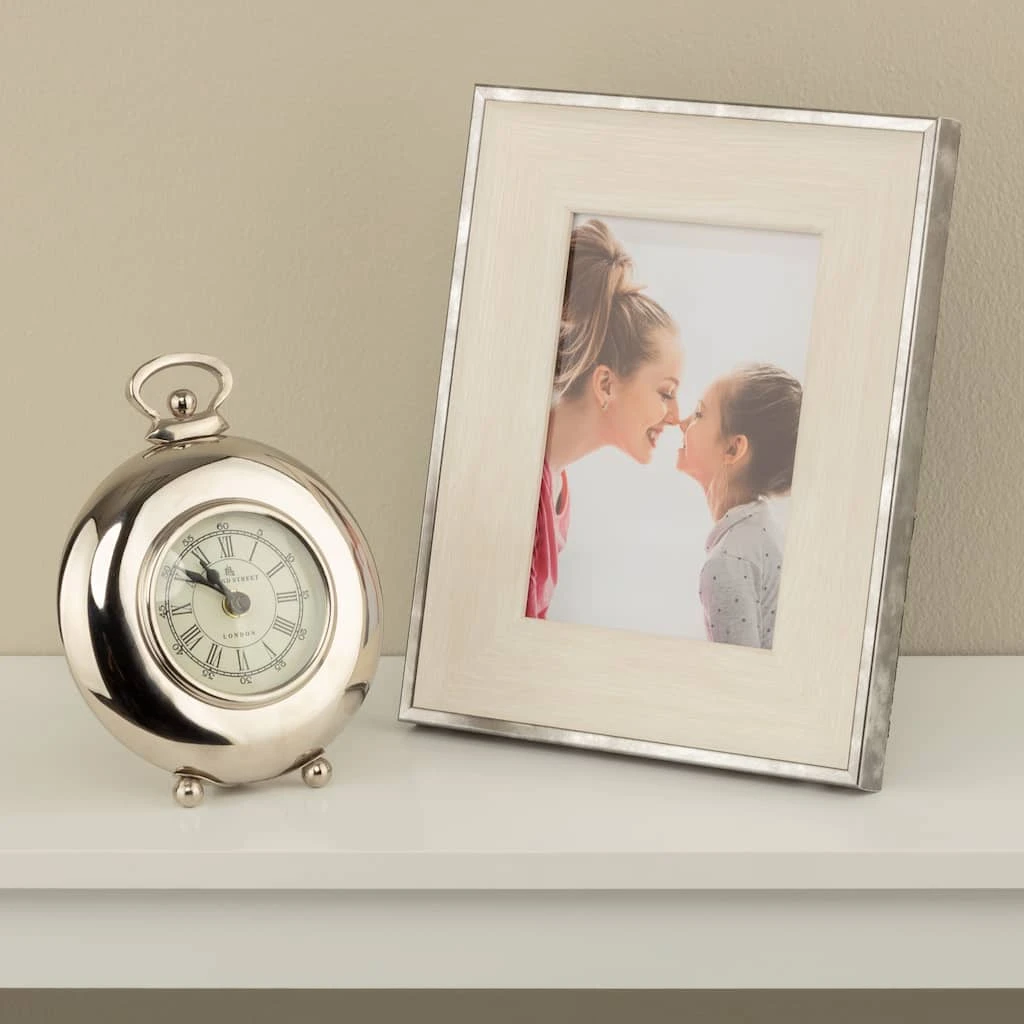 Best deal π White with Silver Edges 5" x 7" Frame, Expressions™ by Studio Décor® by Studio Decor β€οΈ 5 Best deal π White with Silver Edges 5" x 7" Frame, Expressions™ by Studio Décor® by Studio Decor β€οΈ - Image 5