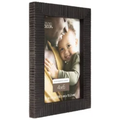 Deals 🎁 Black Distressed Ridge 4" x 6" Frame, Expressions™ by Studio Décor® by Studio Decor 🌟 -The Decor Frame Sales Store 10625249 3