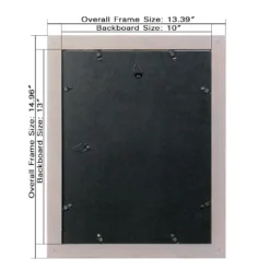 Budget ✨ 6 Pack: Gray Washed 10" x 13" Flat Frame, Home Collection by Studio Décor® by Studio Decor ✔️ -The Decor Frame Sales Store 10625284 5