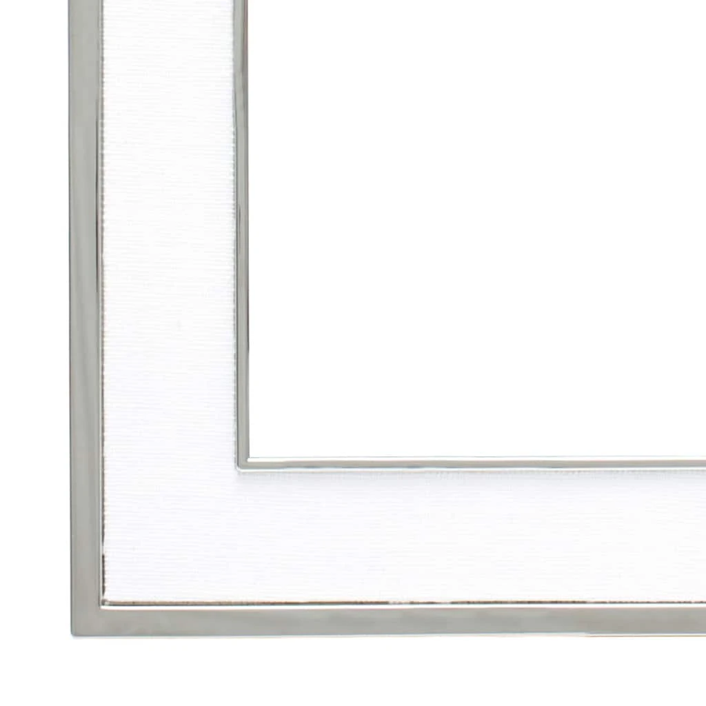 Best deal π Silver with White Fabric 4" x 6" Frame, Expressions™ by Studio Décor® by Studio Decor π 2 Best deal π Silver with White Fabric 4" x 6" Frame, Expressions™ by Studio Décor® by Studio Decor π - Image 2