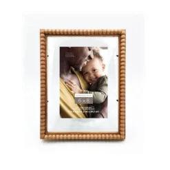 Hot Sale 🎉 12 Pack: Natural Beaded 6" x 8" Float Frame, Expressions™ by Studio Décor® by Studio Decor ✔️