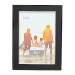 Budget 🤩 Black & Gold Outline 5" x 7" Frame, Expressions™ by Studio Décor® by Studio Decor ✨
