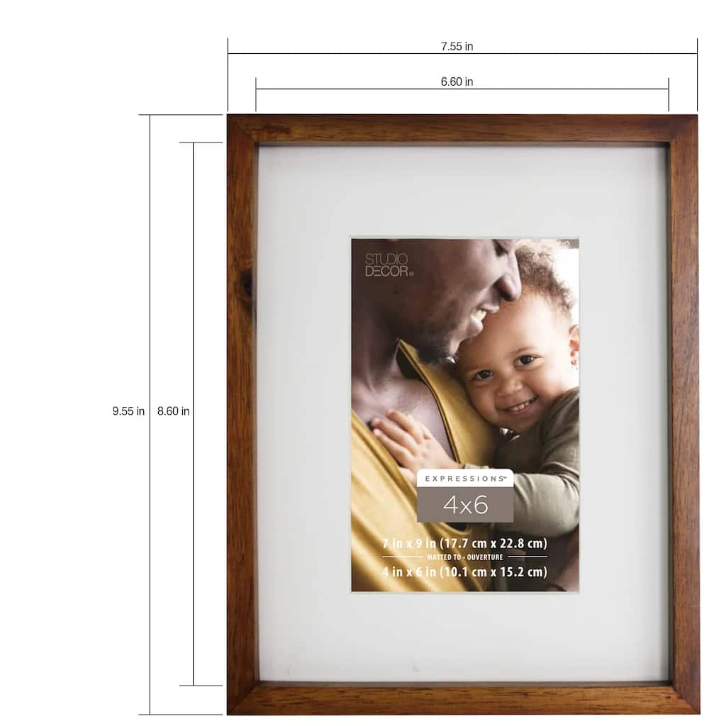 Coupon ❤️ 12 Pack: Walnut Thin 4" x 6" Frame, Expressions™ by Studio Décor® by Studio Decor ❤️ 3 Coupon ❤️ 12 Pack: Walnut Thin 4" x 6" Frame, Expressions™ by Studio Décor® by Studio Decor ❤️ - Image 3
