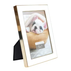 Cheapest 🎉 12 Pack: White with Gold Outline 5" x 7" Frame, Expressions™ by Studio Décor® by Studio Decor ⌛ -The Decor Frame Sales Store 10625354 6 1