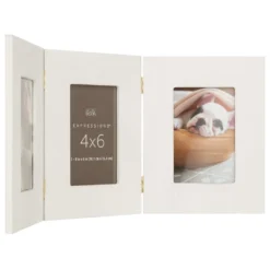 Best Pirce ✔️ White 4" x 6" Triple Frame, Expressions™ by Studio Décor® by Studio Decor 😀 -The Decor Frame Sales Store 10625356 3