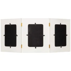 Best Pirce ✔️ White 4" x 6" Triple Frame, Expressions™ by Studio Décor® by Studio Decor 😀 -The Decor Frame Sales Store 10625356 4