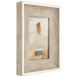 New ⭐ 12 Pack: Metallic Champagne 5" x 7" Frame, Expressions™ by Studio Décor® by Studio Decor 🎁 -The Decor Frame Sales Store 10625357 3 1
