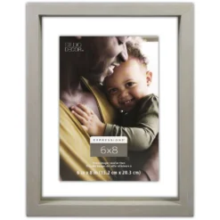 New β Gray Deep 6" x 8" Float Frame, Expressions™ by Studio Décor® by Studio Decor π