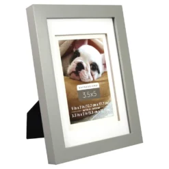 Cheapest ⌛ Gray 3.5" x 5" Frame with Mat, Expressions™ by Studio Décor® by Studio Decor 🔔 -The Decor Frame Sales Store 10625361 3
