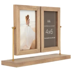 Brand new ❤️ 2 Opening 4" x 6" Swivel Frame, Expressions™ by Studio Décor® by Studio Decor ✔️ -The Decor Frame Sales Store 10625557 3