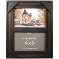 Flash Sale ⌛ 12 Pack: 2 Opening Espresso 4" x 6" Collage Frame, Expressions™ by Studio Décor® by Studio Decor 🎁