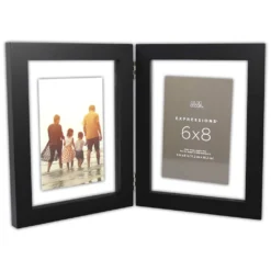Buy 🔔 12 Pack: 2 Opening Black Hinge 6" x 8" Float Frame, Expressions™ by Studio Décor® by Studio Decor ⌛ -The Decor Frame Sales Store 10625710 3 1