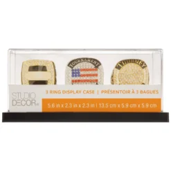Deals 👏 12 Pack: 3-Ring Championship Display Case by Studio Décor® by Studio Decor 🎉