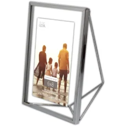 Best deal ✔️ Silver 6" x 8" Float Frame, Expressions™ by Studio Décor® by Studio Decor ✨ -The Decor Frame Sales Store 10625938 3
