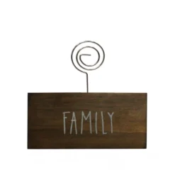 Promo 🤩 Walnut Family Block Clip Frame by Studio Décor® by Studio Decor ❤️