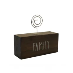 Hot Sale 🥰 24 Pack: Walnut Family Block Clip Frame by Studio Décor® by Studio Decor ❤️ -The Decor Frame Sales Store 10635501 6 1