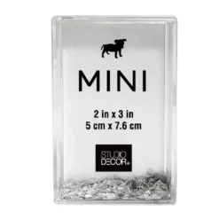 Best reviews of 😉 24 Pack: Silver Glitter 2" x 3" Mini Frame by Studio Décor® by Studio Decor 👏