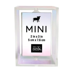 Best reviews of ⌛ 24 Pack: Iridescent 2" x 3" Revolving Mini Frame by Studio Décor® by Studio Decor ⌛