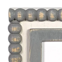 Cheapest 🔔 Gray & White Beaded Mini Frame by Studio Décor® by Studio Decor 🥰 -The Decor Frame Sales Store 10635551 2