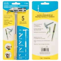 Cheapest ❤️ 5-in-1 ✨ Hammer & Screwdriver Set by Studio Décor® by Studio Decor 🧨 -The Decor Frame Sales Store 10638787 5