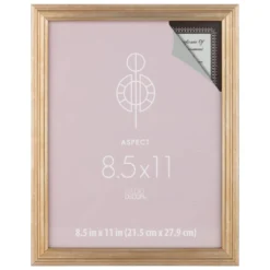 Cheap 👏 Gold Narrow 8.5" x 11" Frame, Aspect by Studio Décor® by Studio Decor 😀