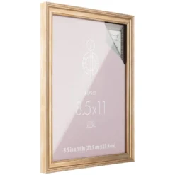 Cheap 👏 Gold Narrow 8.5" x 11" Frame, Aspect by Studio Décor® by Studio Decor 😀 -The Decor Frame Sales Store 10639140 3