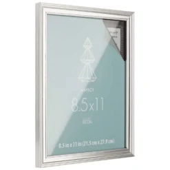 Best Sale 🛒 12 Pack: Silver Narrow 8.5" x 11" Frame, Aspect by Studio Décor® by Studio Decor 🤩 -The Decor Frame Sales Store 10639144 3 1