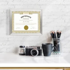 Coupon ⭐ Silver Narrow 8.5" x 11" Frame, Aspect by Studio Décor® by Studio Decor 🧨 -The Decor Frame Sales Store 10639144 5