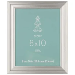 Best Pirce 💯 12 Pack: Silver Wide 8" x 10" Frame, Aspect by Studio Décor® by Studio Decor ✔️