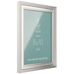 Best Sale ✨ Silver Wide 8" x 10" Frame, Aspect by Studio Décor® by Studio Decor ⌛ -The Decor Frame Sales Store 10639148 3