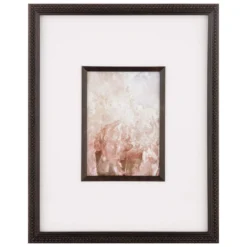 Promo ✨ 5" x 7" Bronzed Beaded Frame with Mat, Gallery by Studio Décor® by Studio Decor ✨