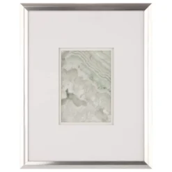 Best Pirce ❤️ Metallic Silver Frame with Mat, Gallery by Studio Décor® by Studio Decor 🧨