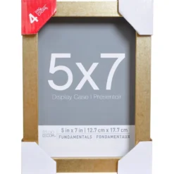 Best Sale ✨ 4 Pack Gold Fundamentals 5" x 7" Display Case by Studio Décor® by Studio Decor ✔️ -The Decor Frame Sales Store 10641509 1