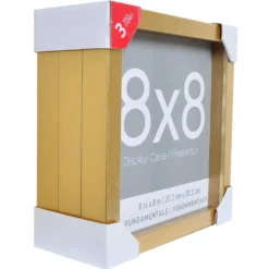 Flash Sale ⭐ 3 Pack Gold Fundamentals 8" x 8" Display Case by Studio Décor® by Studio Decor ⭐ -The Decor Frame Sales Store 10641515 4
