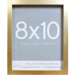 Discount 💯 3 Pack Gold Fundamentals 8" x 10" Display Case by Studio Décor® by Studio Decor 🛒