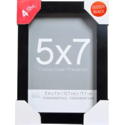 Best Sale 💯 4 Pack Black Fundamentals Glossy 5" x 7" Shadow Box by Studio Décor® by Studio Decor 🥰
