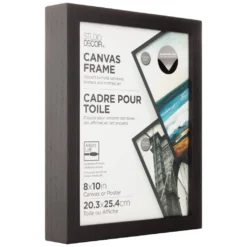 Flash Sale 🌟 Black Canvas Frame by Studio Décor® by Studio Decor 🔥 -The Decor Frame Sales Store 10649144 8