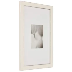 Cheap ❤️ White & Silver Frame with Mat, Gallery by Studio Décor® by Studio Decor 🎉 -The Decor Frame Sales Store 10657669 6