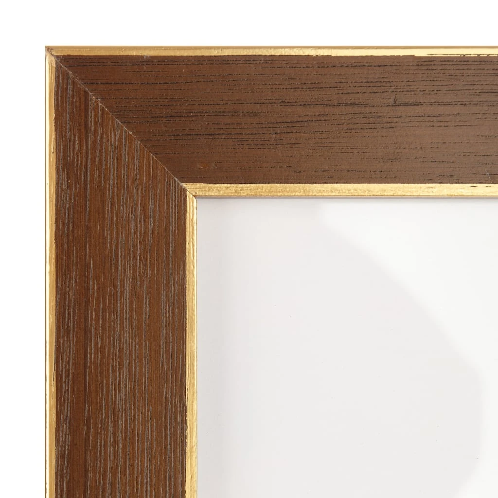 Flash Sale β Walnut & Gold Trim Frame with Mat, Gallery by Studio Décor® by Studio Decor π₯ 2 Flash Sale β Walnut & Gold Trim Frame with Mat, Gallery by Studio Décor® by Studio Decor π₯ - Image 2