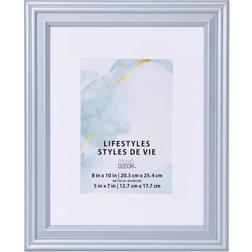 Coupon β Silver Frame with Mat, Lifestyles by Studio Décor® by Studio Decor π 1 Coupon β Silver Frame with Mat, Lifestyles by Studio Décor® by Studio Decor π