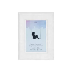 Cheapest 👍 White Marbling 4" x 6" Frame, Simply Essentials™ by Studio Décor® by Studio Decor ❤️