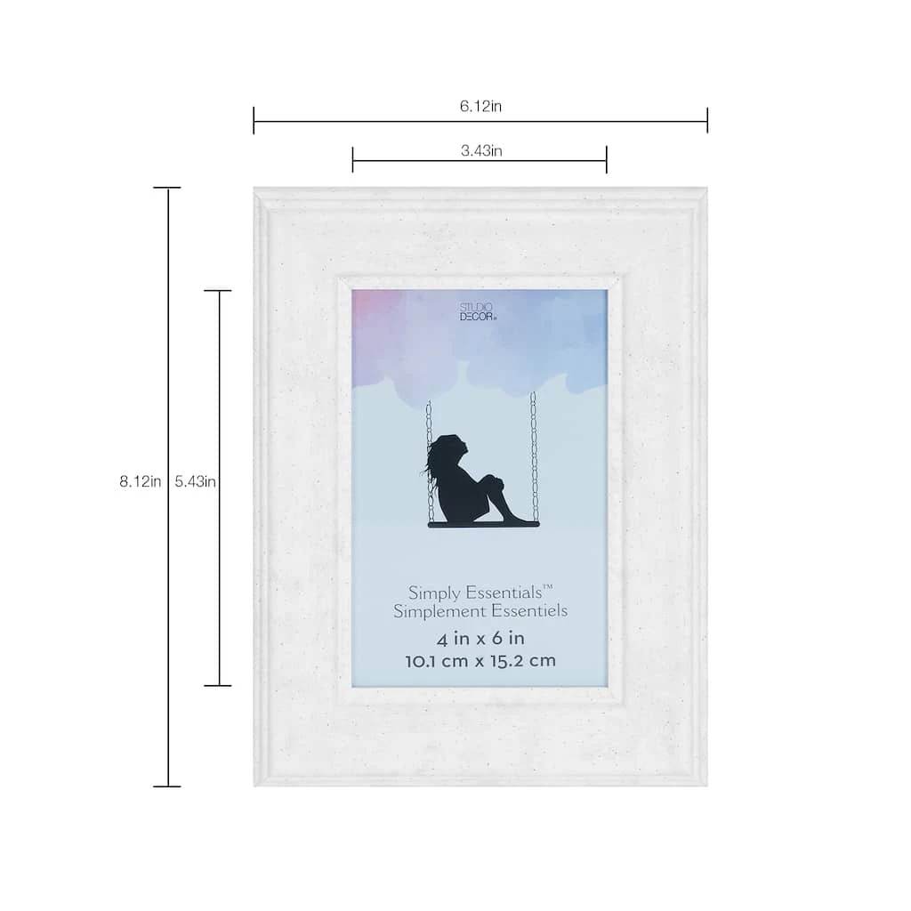 Cheapest π White Marbling 4" x 6" Frame, Simply Essentials™ by Studio Décor® by Studio Decor β€οΈ 3 Cheapest π White Marbling 4" x 6" Frame, Simply Essentials™ by Studio Décor® by Studio Decor β€οΈ - Image 3