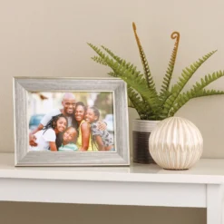 Wholesale 🧨 12 Pack: Gray with Silver Edge 5" x 7" Frame, Simply Essentials™ by Studio Décor® by Studio Decor ✨ -The Decor Frame Sales Store 10657724 5 1